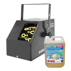 Chauvet Seifenblasenmaschine B250 Effekt Party Geburtstag Kinder Hochzeit inkl. 5l Flüssigkeit