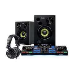 Hercules DJ Starter Kit Contrôleur Moniteur et Heaphones *B-Stock