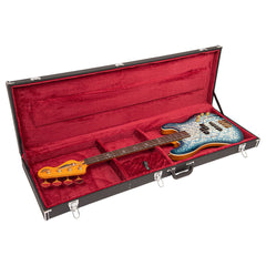 Joe Doe By Vintage - Lutetia Bass - Paisley Blueburst With Case