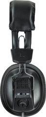 Câble enroulé pour casque stéréo noir Soundlab avec contrôle du volume *Stock B