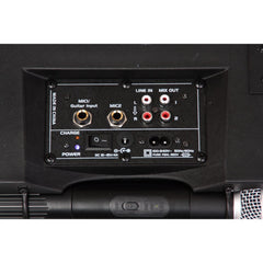 Ibiza PORT85UHF-BT PORTABLE PA SYSTEM USB MP3/SD 2x UHF MIC & BLUETOOTH