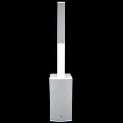 2x DAP Frigga Single Active Column PA System 2000w - White Inc Covers