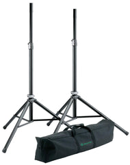 Paire de supports d'enceintes K&amp;M avec sac de transport