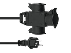 Eurolite-Verlängerung 3X1,5 3M 3-fach
