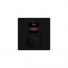 Audiophony AioCTLb Multi-Zone Wall Controller for the Aio Series Matrix Amplifiers - Black