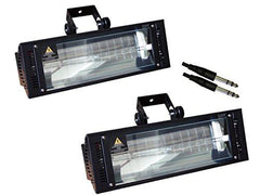 2 x Wildzap 1500 Watt Strobe 1500W Lighting Effect Package