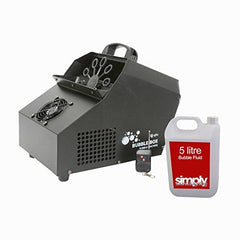 QTX Bubble Box mit kabelgebundener und kabelloser Fernbedienung inkl. 5L Flüssigkeit