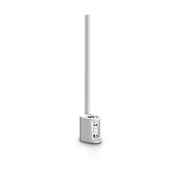 LD Systems MAUI Système de sonorisation colonne ultra portable 5 W avec mixeur et Bluetooth blanc