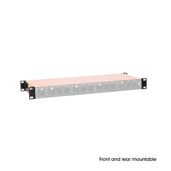 PALMER DELTA 4PM Rackmount 4ch Passive Microphone Splitter with Audio-over-Cat
