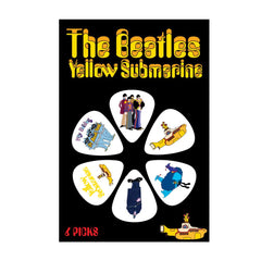 The Beatles Yellow Submarine Picks - White - 6 Pack