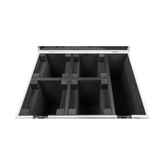 DAP Flightcase Wheeled for 4x Showtec Shark Spot / Wash / Zoom / Combi