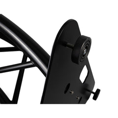 Global Truss F33 Curved Truss Lectern with Acrylic Top Black
