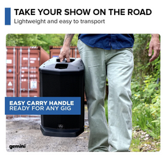 Gemini WPX-2000 Portable Line Array PA Speaker