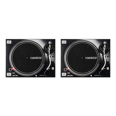 2 platines vinyles professionnelles à entraînement direct Reloop RP-7000MK2 (noires)