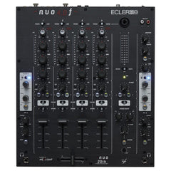 Ecler NUO 4.0F - 4 Channel Analog DJ Mixer (Black)