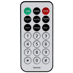 QTX Crystal Blaze: Tabletop LED Light Effect with GOBO RGBW