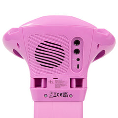 Machine de karaoké sur pied Easy Karaoke Bluetooth pour enfants Singalong rose