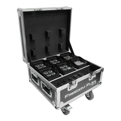 Chauvet Freedom Flex H4 IP x 6 Lampadaire sans fil à batterie avec Flightcase*Stock B