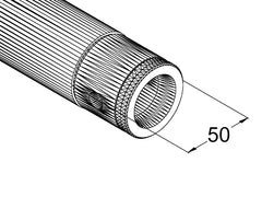 Tuyau à verrouillage rapide Alutruss Singlelock Sp-S1000 Bk