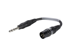 Sommer Cable Adapterkabel XLR(M)/Klinke Stereo 0,15M Schwarz