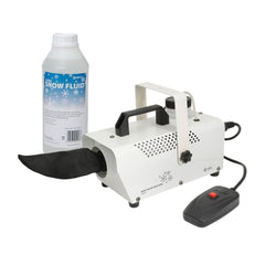 QTX SW400 Schneemaschine, Schneeeffekt, weiße Weihnachtsfeier, inkl. 1 l Flüssigkeit