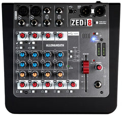 Allen & Heath ZEDi8 2-Mic/Line 2 Stereo i/p Hybrid Mixer / USB Console