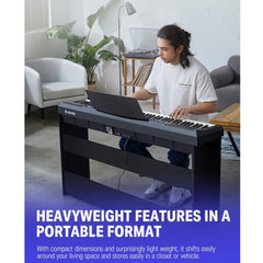 Donner DEP20 - 88 Keys Portable Piano with Stand