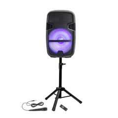 Roar RS-03 1000W Active Speaker Bluetooth Party Karaoke MIc & Tripod *B-STOCK*