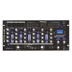 BST ACTIV218 DJ Mixer 14 Input 6 Channel Rack USB SD Bluetooth