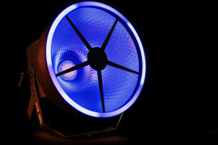 2x Showtec Goliath Retro LED Light Effect 320W Vintage Blaze inc flightcase