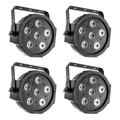 Eurolite SLS-6 RGB LED Flat PAR Uplighter (Bundle)