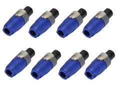 8x Neutrik Speakon NL2FX 'Plug 2 Pole' Kabel