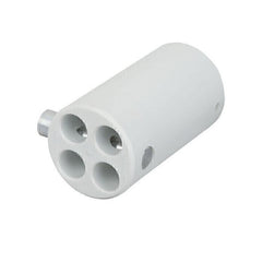 Wentex 4W connector complete f.45,7mm tube white