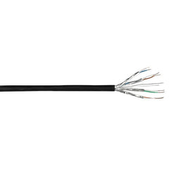 DAP CAT6a U/FTP Lan Cable - Black Spool 305m
