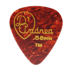 D'andrea 351 Shell Celluloid Thin Medium - 72pcs