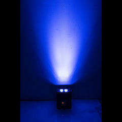 4x Ibiza Light BOX-HEX 4 LED Akku-Uplighter Bundle RGBWAUV DMX DJ Hochzeitsbeleuchtung