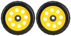 RWHLO8X2 R-TRAC Rear Wheel, 8" X 2" NO-FLAT (2-PACK FOR R6 & R8), Offset Hub