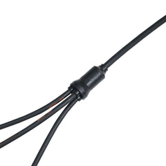 eLumen8 Moulded 3Ph Y Split 0.5m Tails - 6mm 5C to 3 x 3C Bare Ends