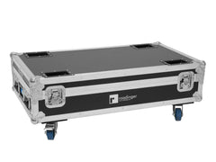 Roadinger Flightcase 4X Akku Bar-6 Qcl mit Ladefunktion