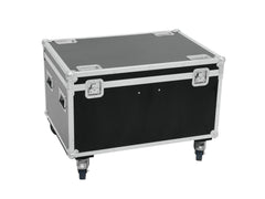 Flightcase 4x TMH-X5 with wheels