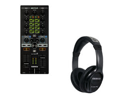 Reloop Mixtour DJ Controller inkl. RH-2350 Pro Kopfhörer-Bundle