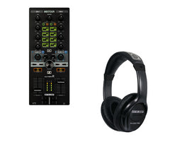 Reloop Mixtour DJ Controller inc RH-2350 Pro Headphones Bundle
