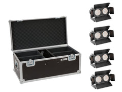 EUROLITE Set 4x LED CBB-2 WW/CW Fairlight + Koffer