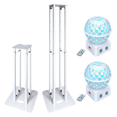 2x Thor Starball White Inc 2x podiums DJ réglables PS1XL