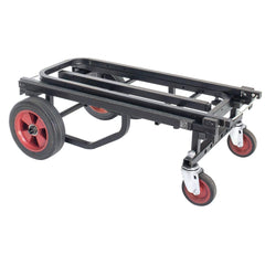 BST CART300 Professional Multi-Position Equipment Cart Trolley DJ Disco