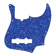 D'andrea J-bass Pickguard - Blue Swirl Pearl