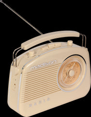 Radio Madison Vintage avec Bluetooth et radio AM/FM