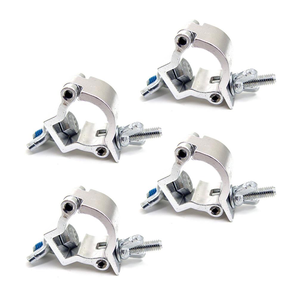 4x Duratruss DT Mini 360 F14 Mini Half Coupler 18mm - 20mm Silver Rigg ...