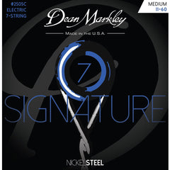 Dean Markley Nickelsteel Electric Guitar Stings Medium 7str 11-60