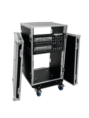 Roadinger Rack Profi 18U 45Cm Avec Roues